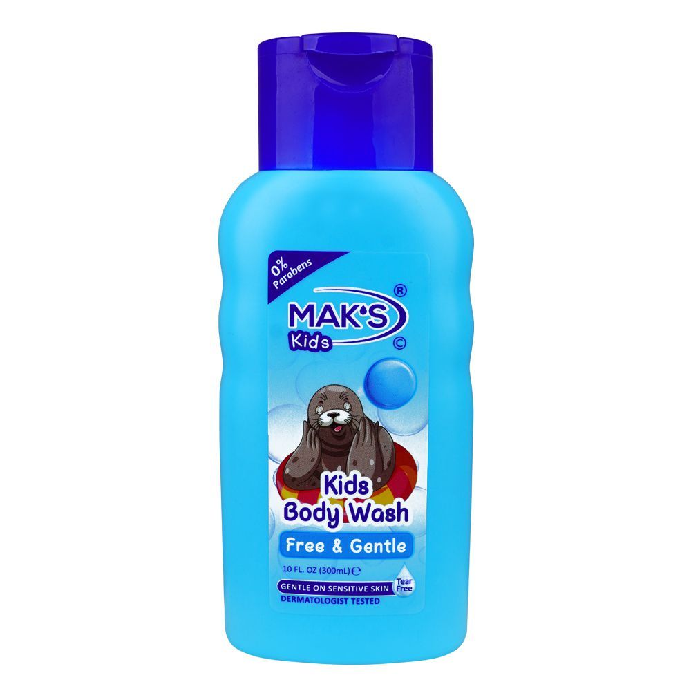 Mak's - Kids Free & Gentle Body Wash For Sensitive Skin - 300ml