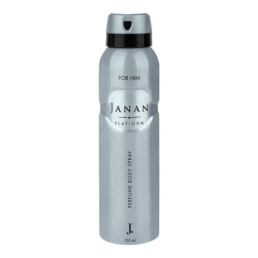 J. Janan Platinum Perfume Body Spray 150Ml