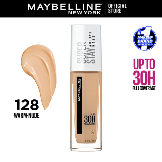 Maybelline - SuperStay Full Coverage 30H Liquid Foundation - 128