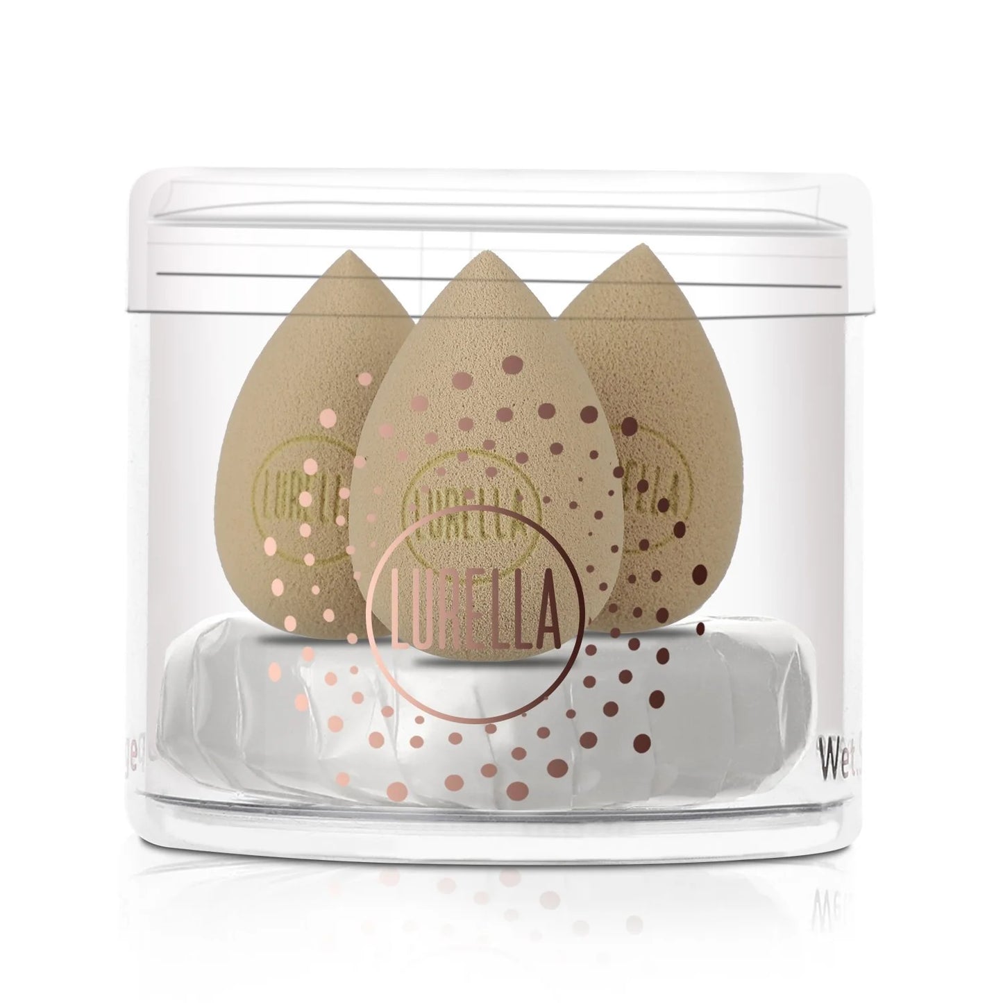 Lurella - Mini Teardrop Sponge Pack - Nude
