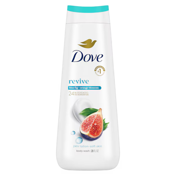 Dove Body Wash Usa Go Fresh Orange Blossom Nutrium Moisture 22Oz/650Ml
