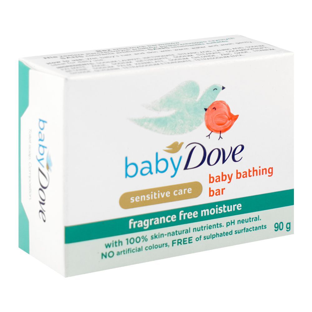 Dove - Baby Soap Fragrance Free Moisture - 90G