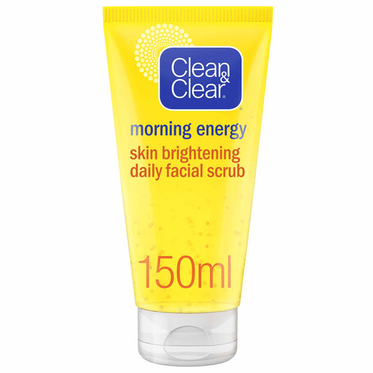 Clean & Clear Daily Facial Scrub Skin Brightening Morning Energy 150Ml