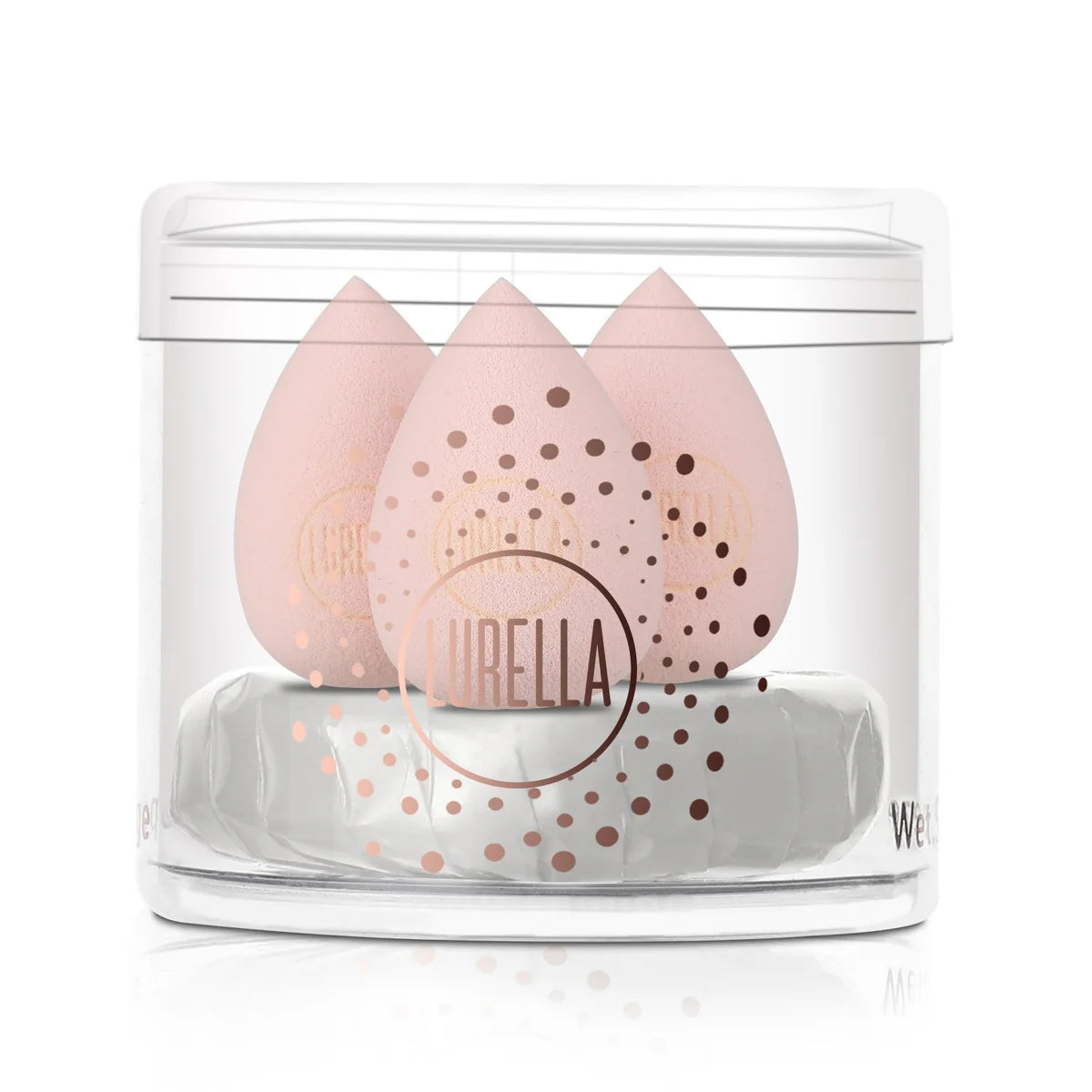 Lurella - Mini Teardrop Sponge Pack - Baby Pink