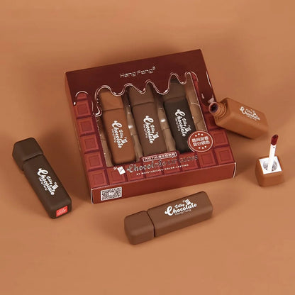 Heng Feng Chocolate Lip Gloss Set 3'S