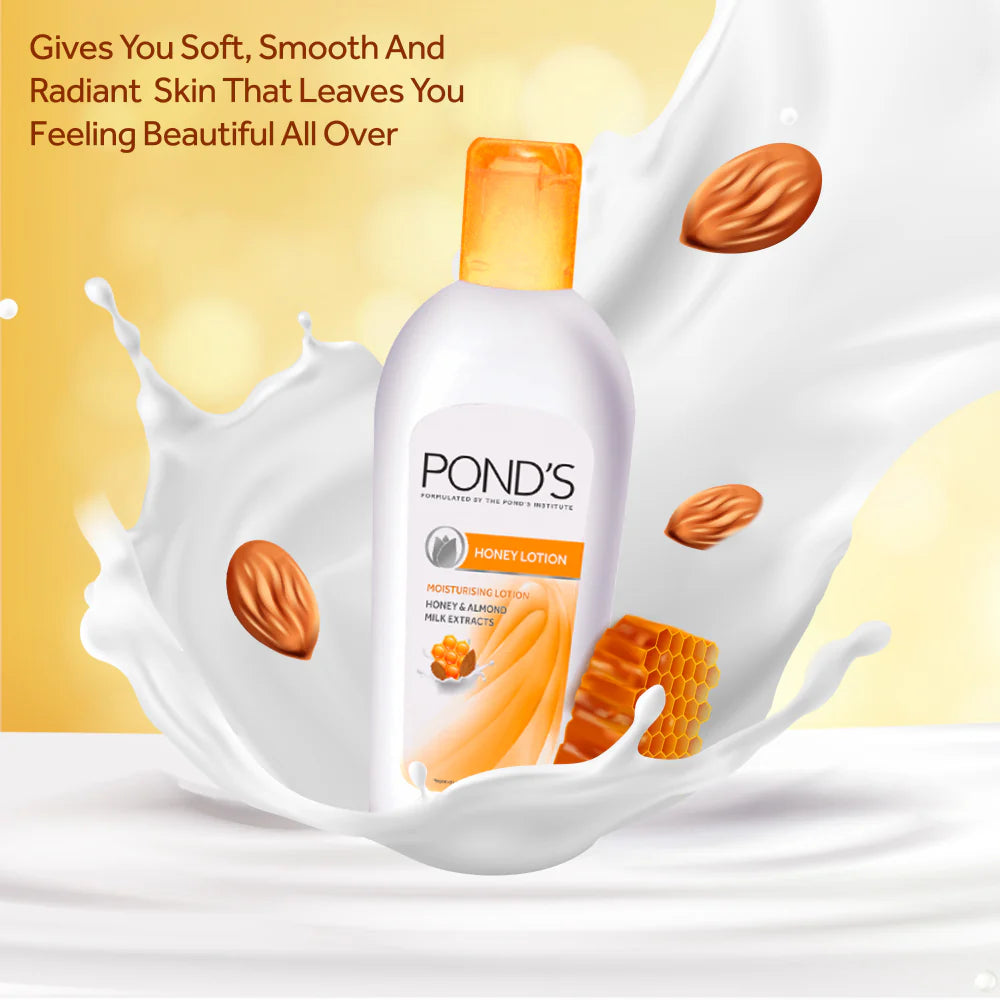 Ponds Honey & Almond Lotion - 65Ml