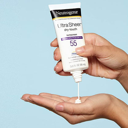 Neutrogena Ultra Sheer Dry-Touch Sunscreen Spf55 88Ml