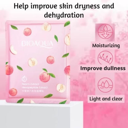 Bioaqua Honey Peach Facial Mask - 1 PC