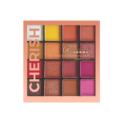 Glamorous Face - 16 Color Cherish Eyeshadow Palette