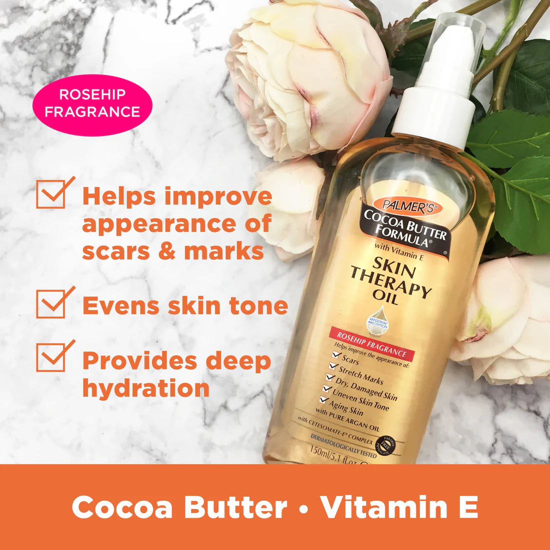 Palmer's - Cocoa Butter Skin Therapy Oil Rosehip with Vitamin E-60Ml