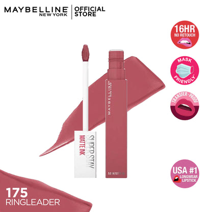 Maybelline New York Super Stay Matte Ink® Bold Long-Lasting Liquid Lipstick 