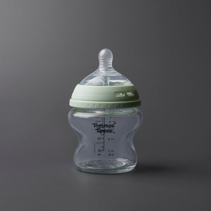 Tommee Tippee - Natural Start Slow Flow Glass Baby Bottle - 150ml - TT 427027