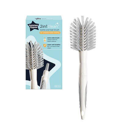 Tommee Tippee - Closer to Nature 2-in-1 Bottle & Teat Brush - TT 421116