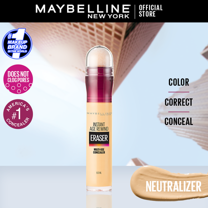 Maybelline New York Instant Age Rewind Eraser Concealer - 150 Neutralizer