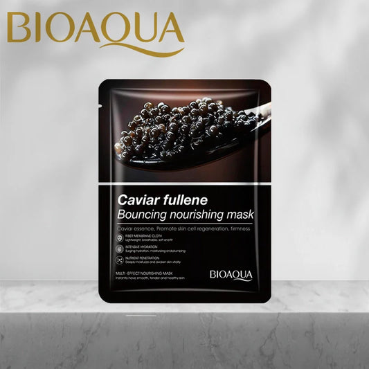 Bioaqua - Caviar Fullene Bouncing Nourishing Mask 25G - 1 PC
