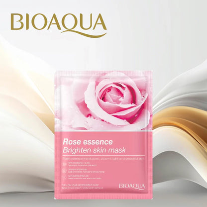 Bioaqua Rose Essence Brighten Skin Mask 25G - 1 PC