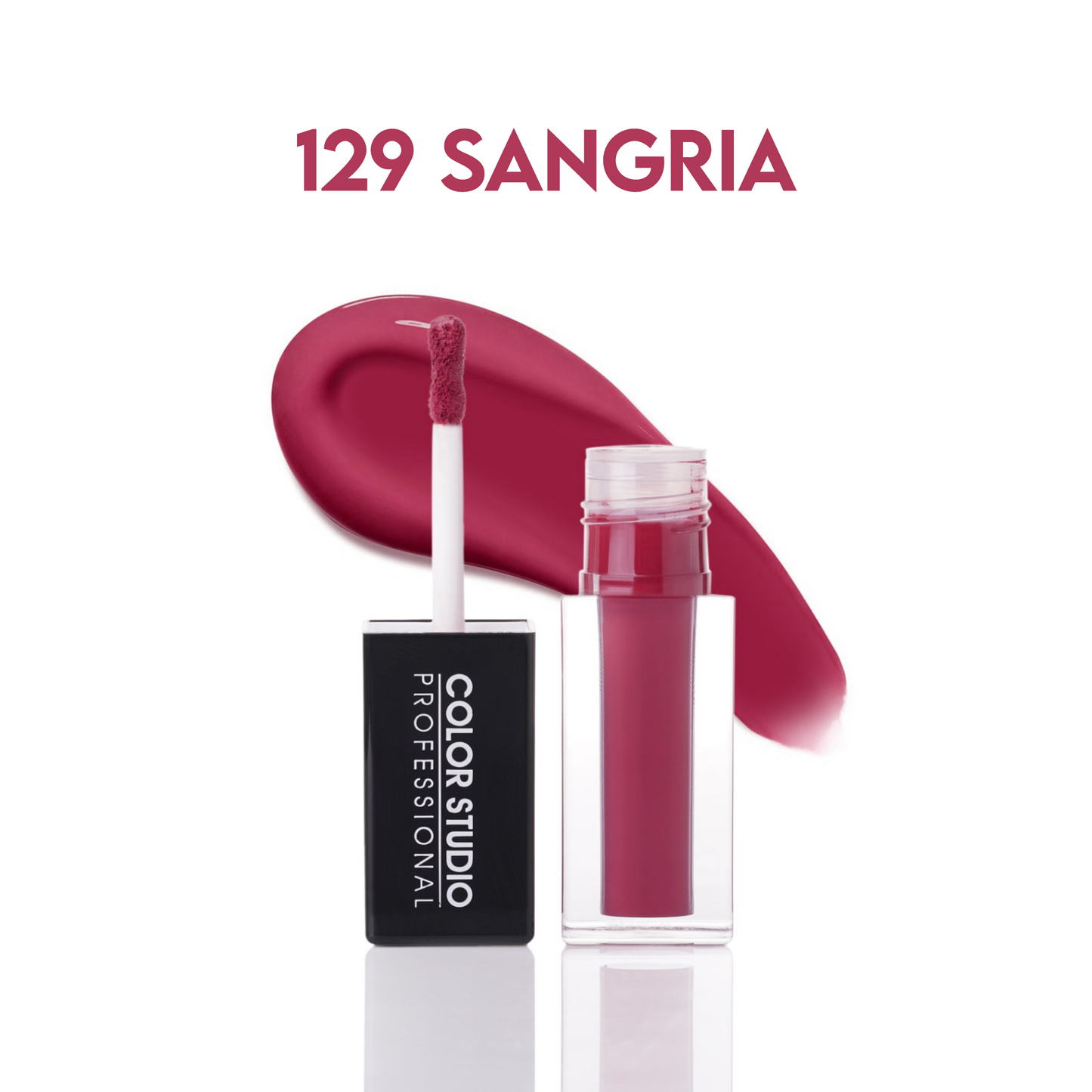 Color Studio - Rock & Load Liquid Lipstick - 129 Sangria
