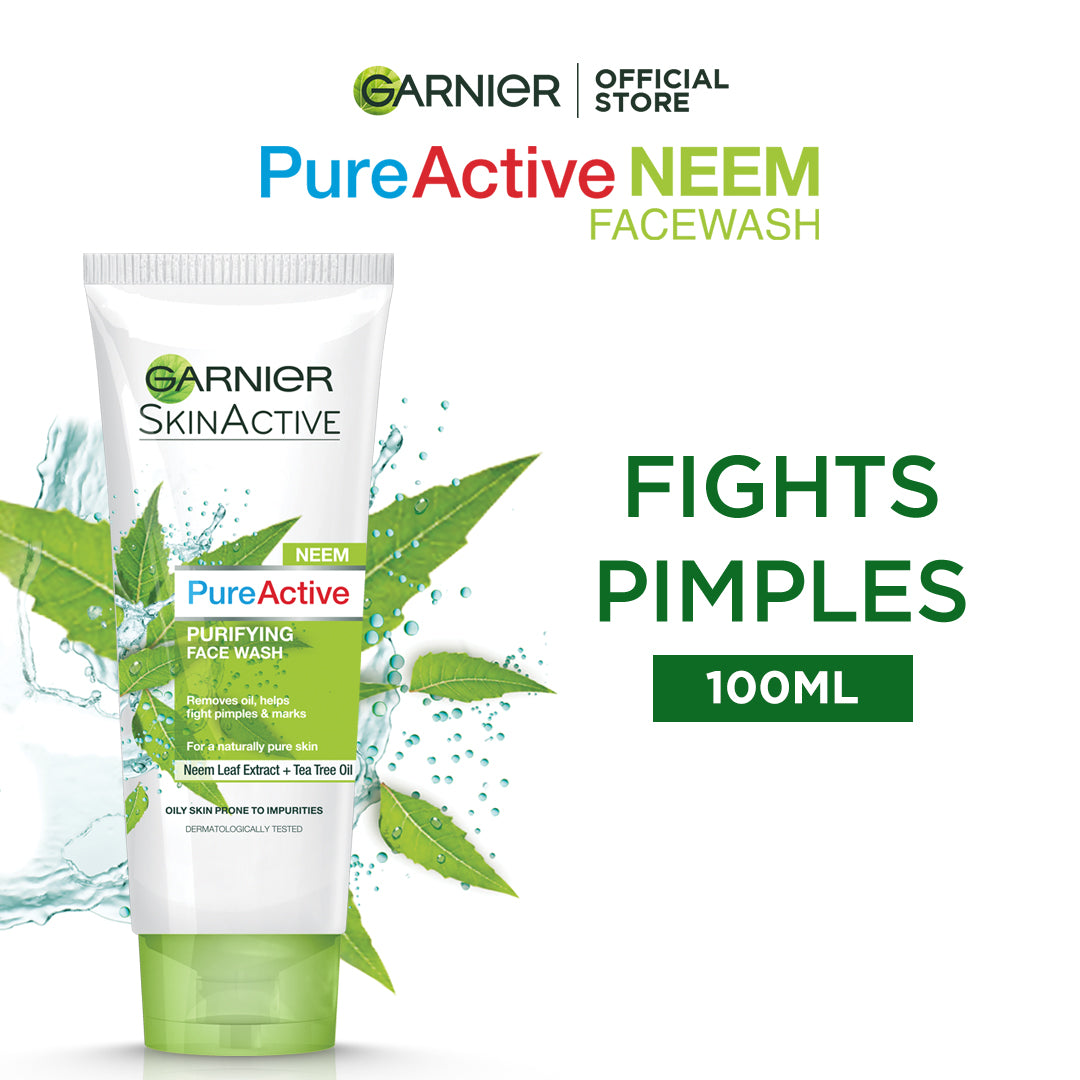 Garnier Skin Active Neem Purifying Face Wash 100Ml