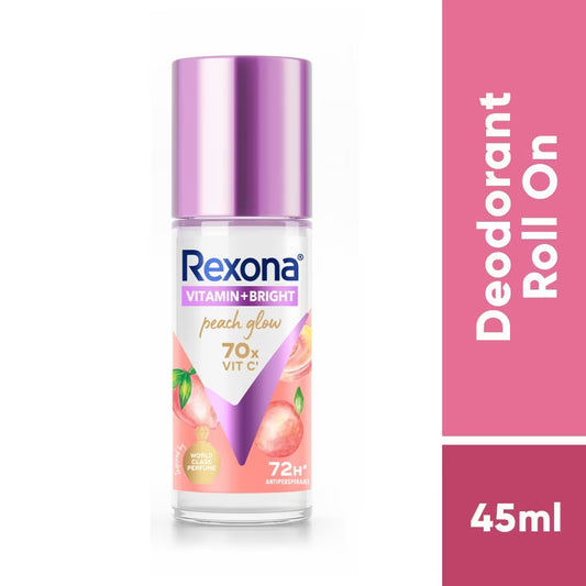 Rexona - Roll On Women Vitamin Bright Peach Glow - 45Ml