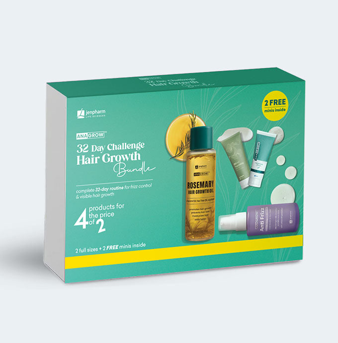 Jenpharm - 32 Day Hair Growth Challenge Bundle