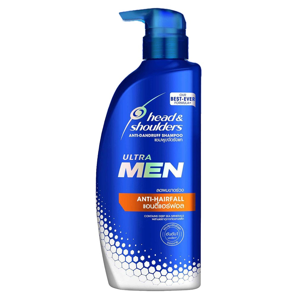Head & Shoulder Shampoo Ultra Men Anti-Hairfall 480Ml (Pump)