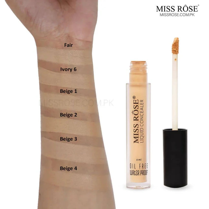 Miss Rose Liquid Concealer Oil Free - 5Ml