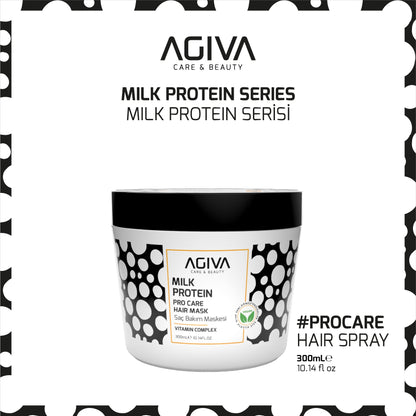 Agiva - Milk Protein Amino Complex Pro Hair Mask - 300 ml