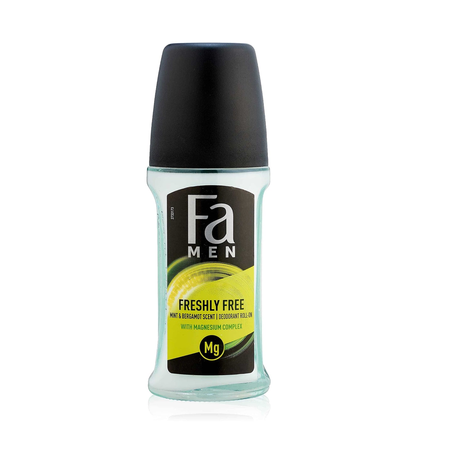 Fa Deodorant Roll On Men Freshly Free Mint & Bergamot Scent 50Ml - Highfy.pk