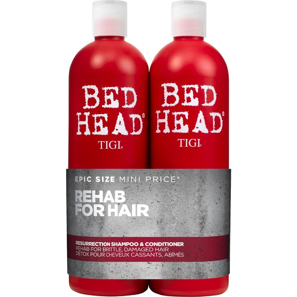 Tigi Bed Head Shampoo & Conditioner Resurrection Twin Pack 750ML