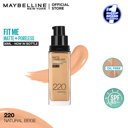 Maybelline Fit Me Matte Foundation 30Ml
