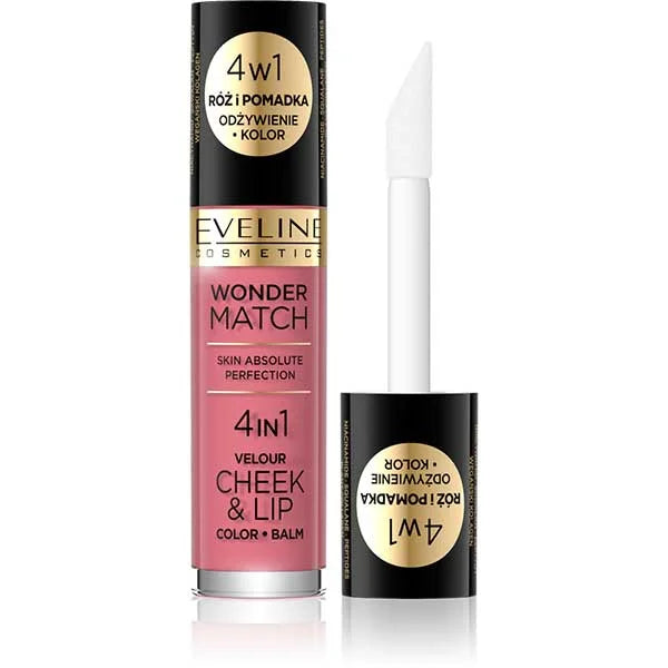 Eveline Cosmetics - Wonder Match 4-in-1 Cheek & Lip Color Balm