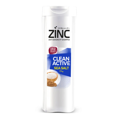 Zinc - Anti Dandruff Shampoo Clean Active Sea Salt - 340Ml