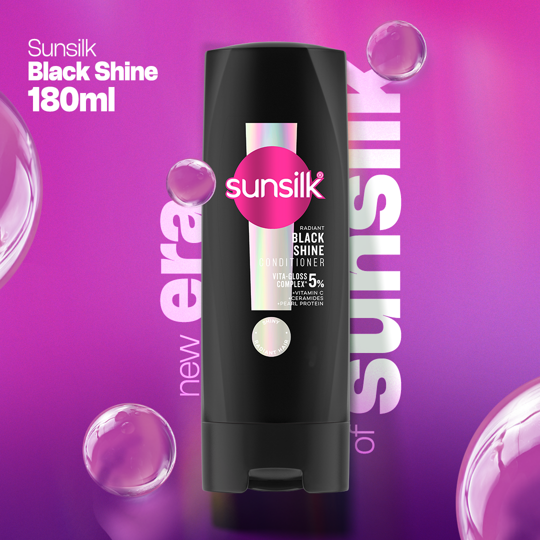 Sunsilk Conditioner Black Shine - 180Ml