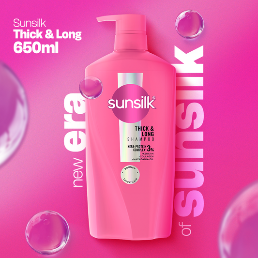 Sunsilk thick & Long Shampoo 660ml