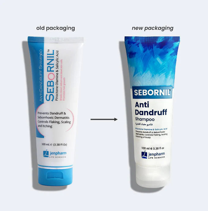 Jenpharm Sebornil Anti Dandruff Shampoo 100Ml