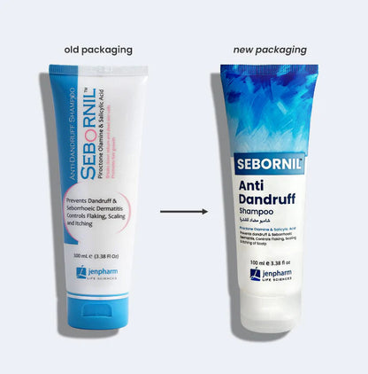 Jenpharm Sebornil Anti Dandruff Shampoo 100Ml
