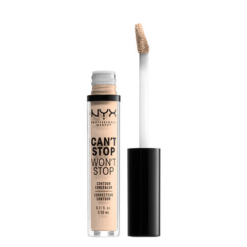 NYX Cant Stop Wont Stop Contour Concealer 04 Light Ivory
