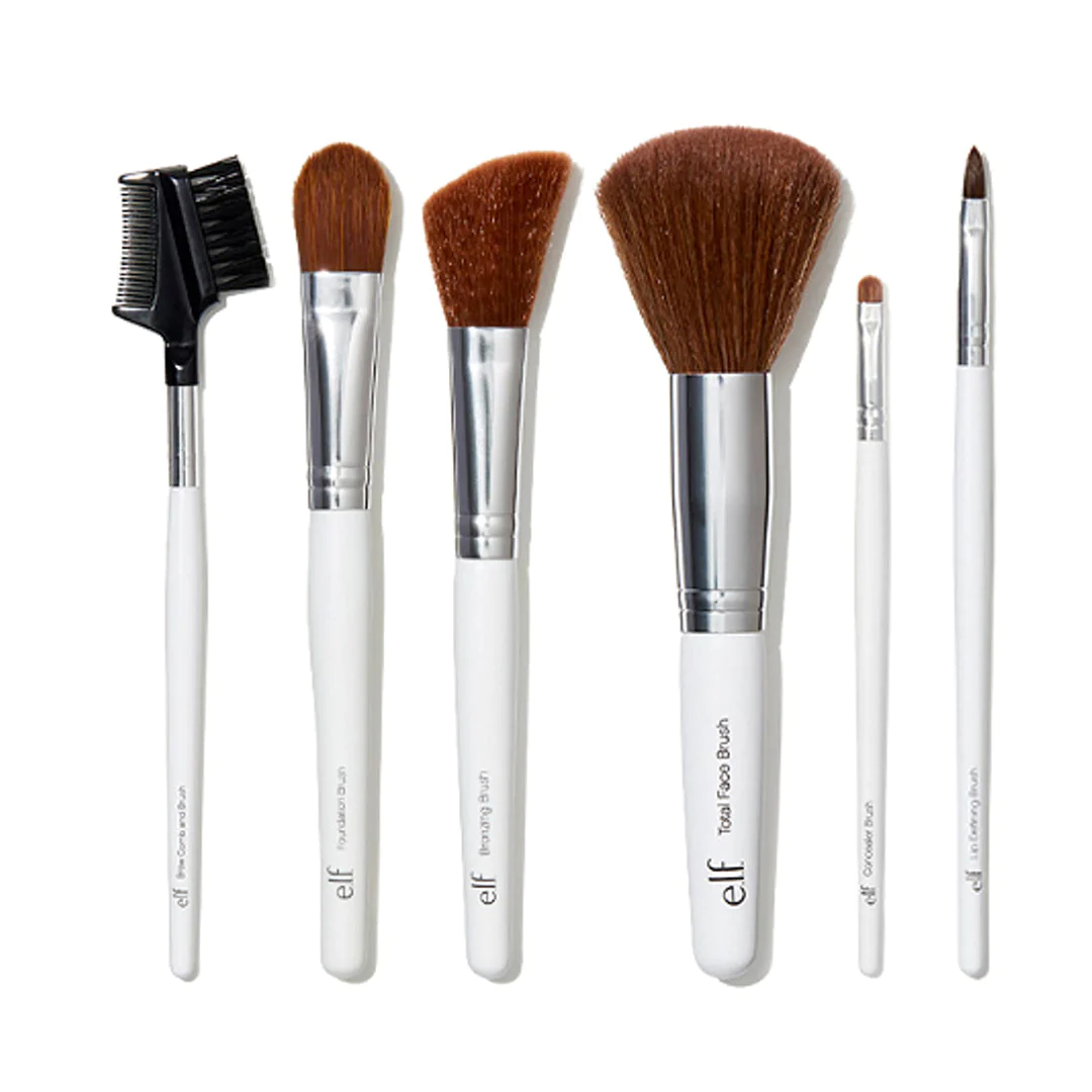 Elf FACE Brushes Set (Pack Of 6 Brushes)