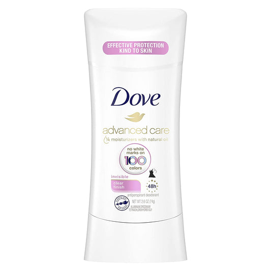 Dove Deodorant Stick A/P Invisible Clear Finish 74G