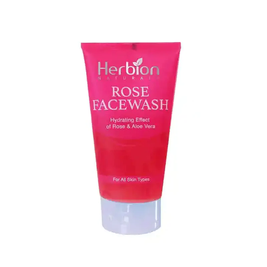 Herbion Rose Facewash 100Ml