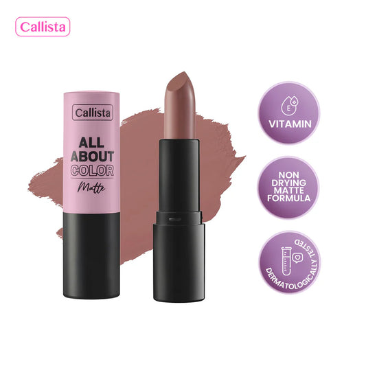 Callista Beauty - All About Colormatte Lipstick Kiss Me More 507