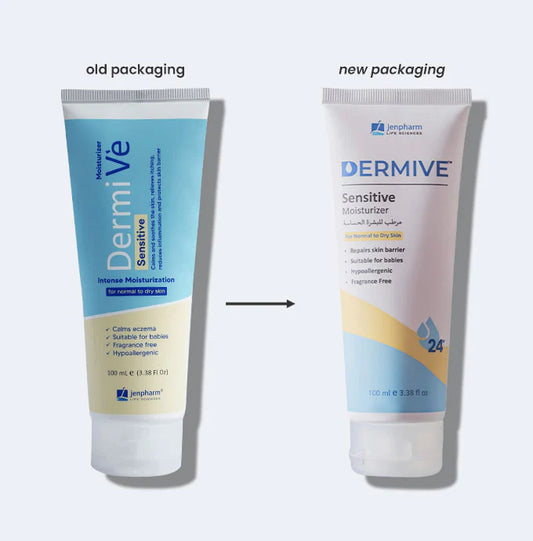 Jenpharm Dermive Moisturizer Sensitive For Normal To Dry 100ml