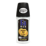 Fa Deodorant Roll On Men Freshly Free Lime & Ginger Scent 50Ml - Highfy.pk