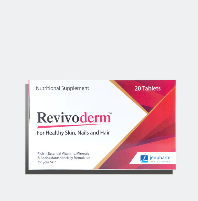 Jenpharm Revivoderm Nutritional Supplement 20S - Shopify Requirment