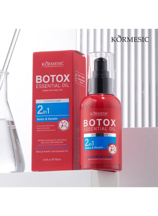 Kormesic - Botox & Keratin Multi-Effect Hair Care Essential Oil 100Ml