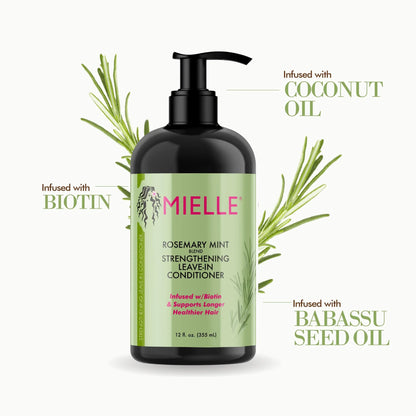 Mielle - Rosemary Mint Leave-In Conditioner 355Ml