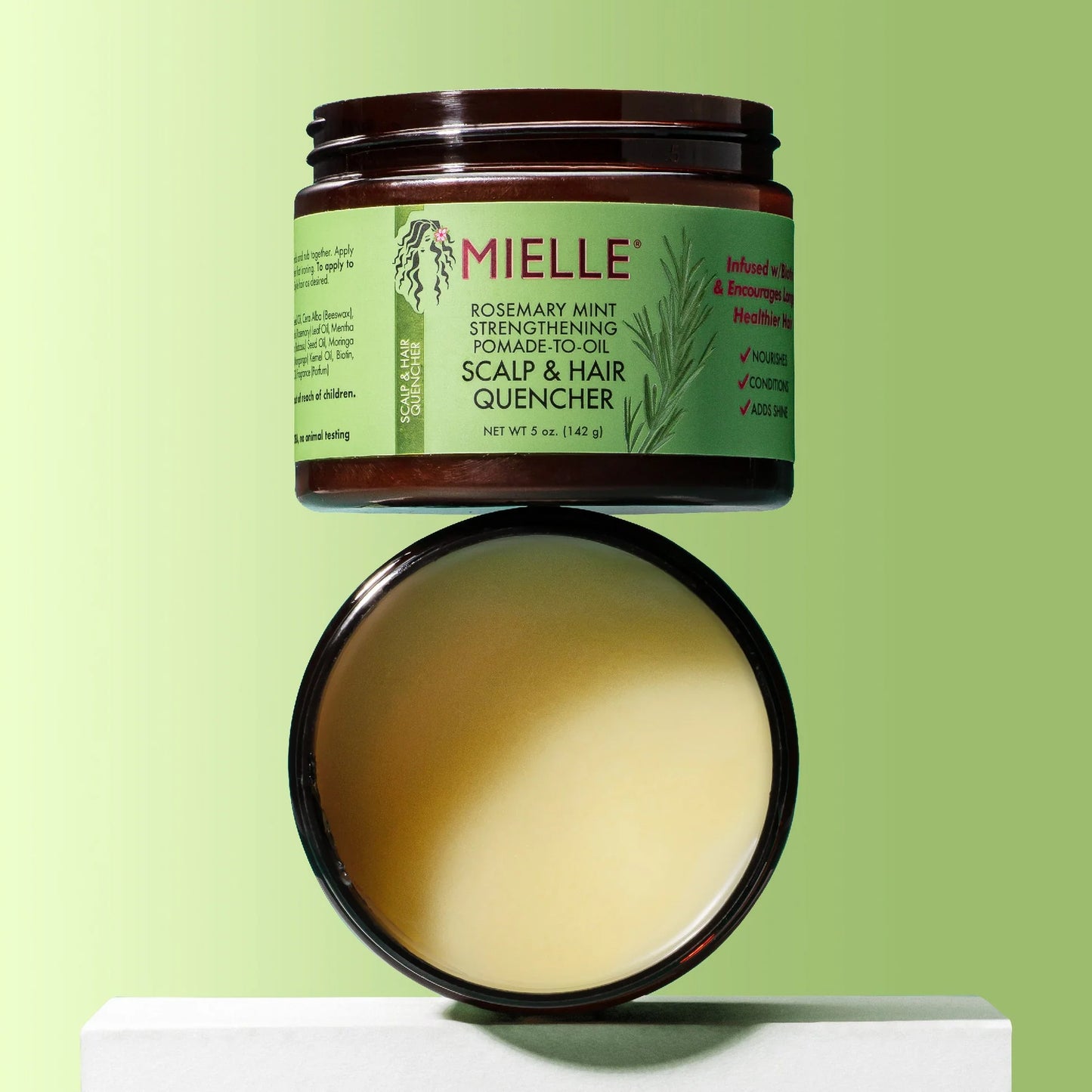 Mielle - Rosemary Mint Strengthening Pomade Scalp & Hair Quencher 142G