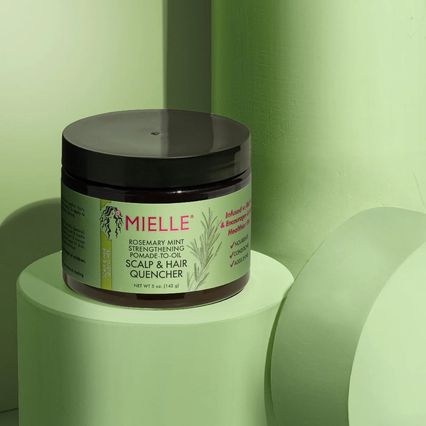 Mielle - Rosemary Mint Strengthening Pomade Scalp & Hair Quencher 142G