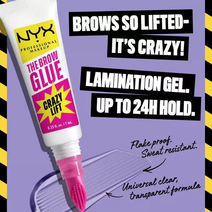 NYX Professional Makeup The Brow Glue Crazy Lift 7ml