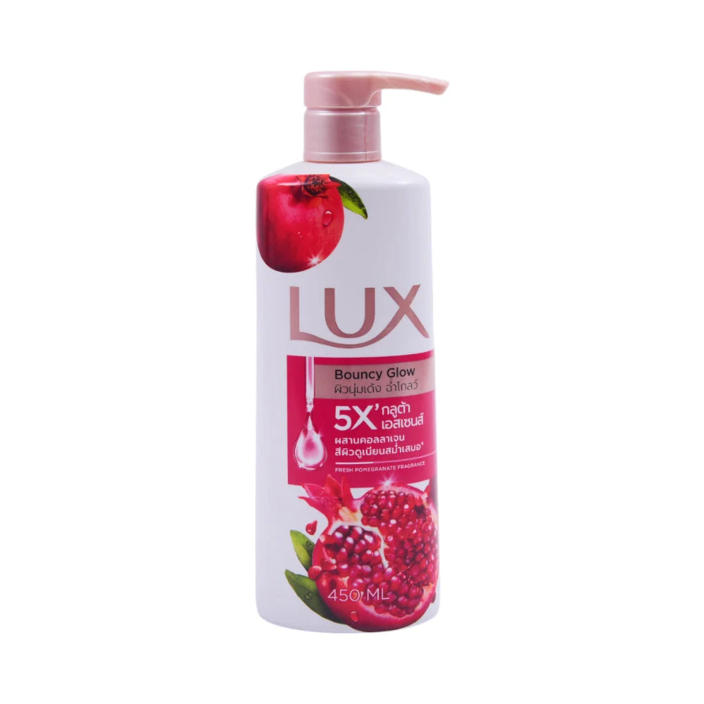 Lux - Bouncy Glow Fresh Pomegranate Body Wash - 450ml